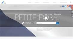 Desktop Screenshot of petite-foret.fr